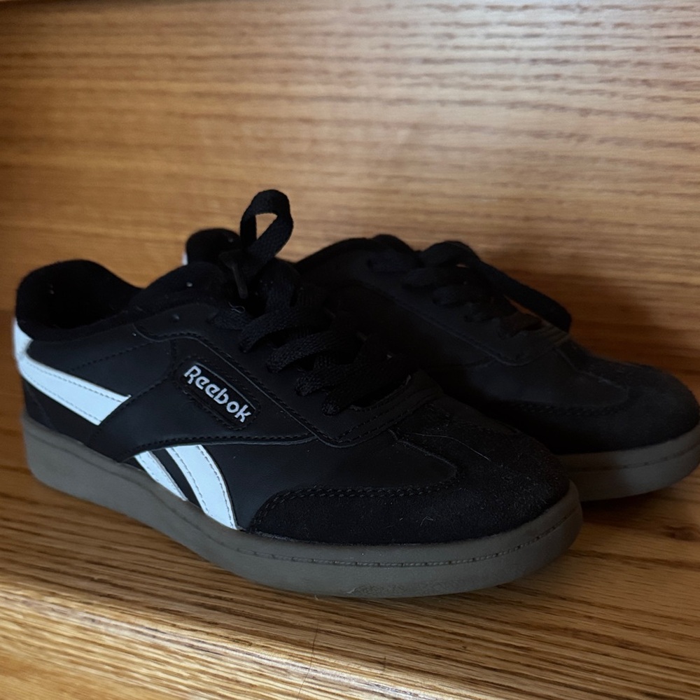 Reebok Classic Black and White Shoes